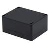 Junction Box, Zulkit Project Box IP65 Waterproof Outdoor Box ABS Plastic Electrical Boxes Electronic Enclosure Black 4.5 X 3.5 X 2.2 Inch(115 X 90 X