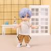 Ob11 Doll Clothes Pocket Overalls Casual Trousers for Molly, Gsc, Pd9, Ymy, Obitsu11, 1/12bjd Doll Pants Doll Accessories Toy