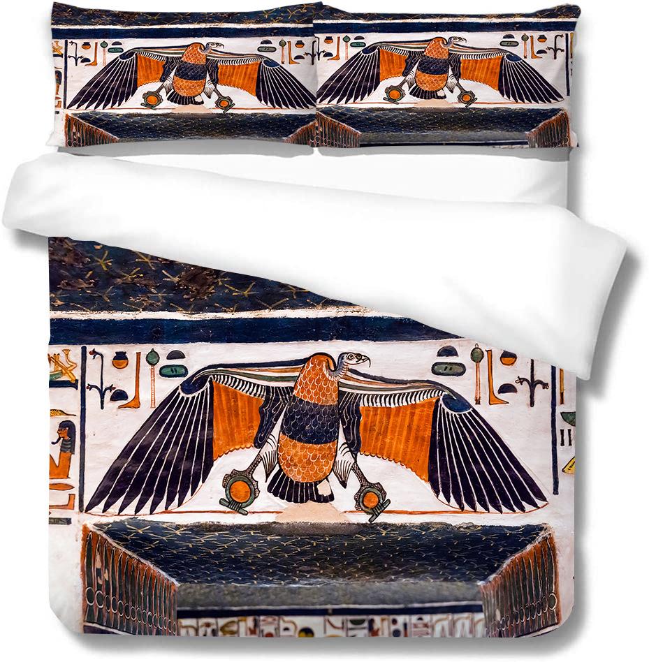African 3D Digital Printing Polyester Quilt Cover Pillowcase Two Or Three-Piece Set