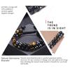 Magnetic Beads Triple for Protection Bracelet Bring Luck and Prosperity Jewelry
