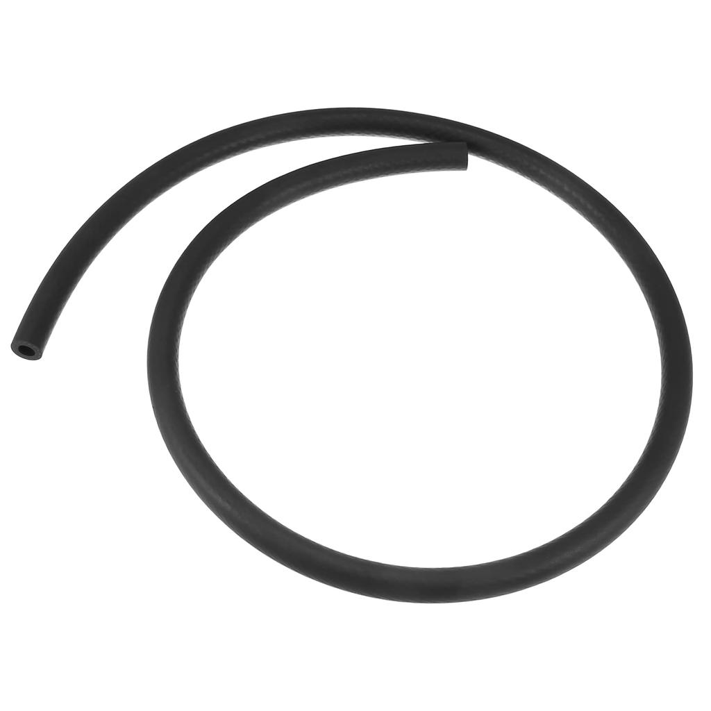 X AUTOHAUX Bilvarmeslange Bil Fleksibel Rett Varmeslange Flerbrukslange Gummi Svart Lengde 1m Indre Diameter 8mm