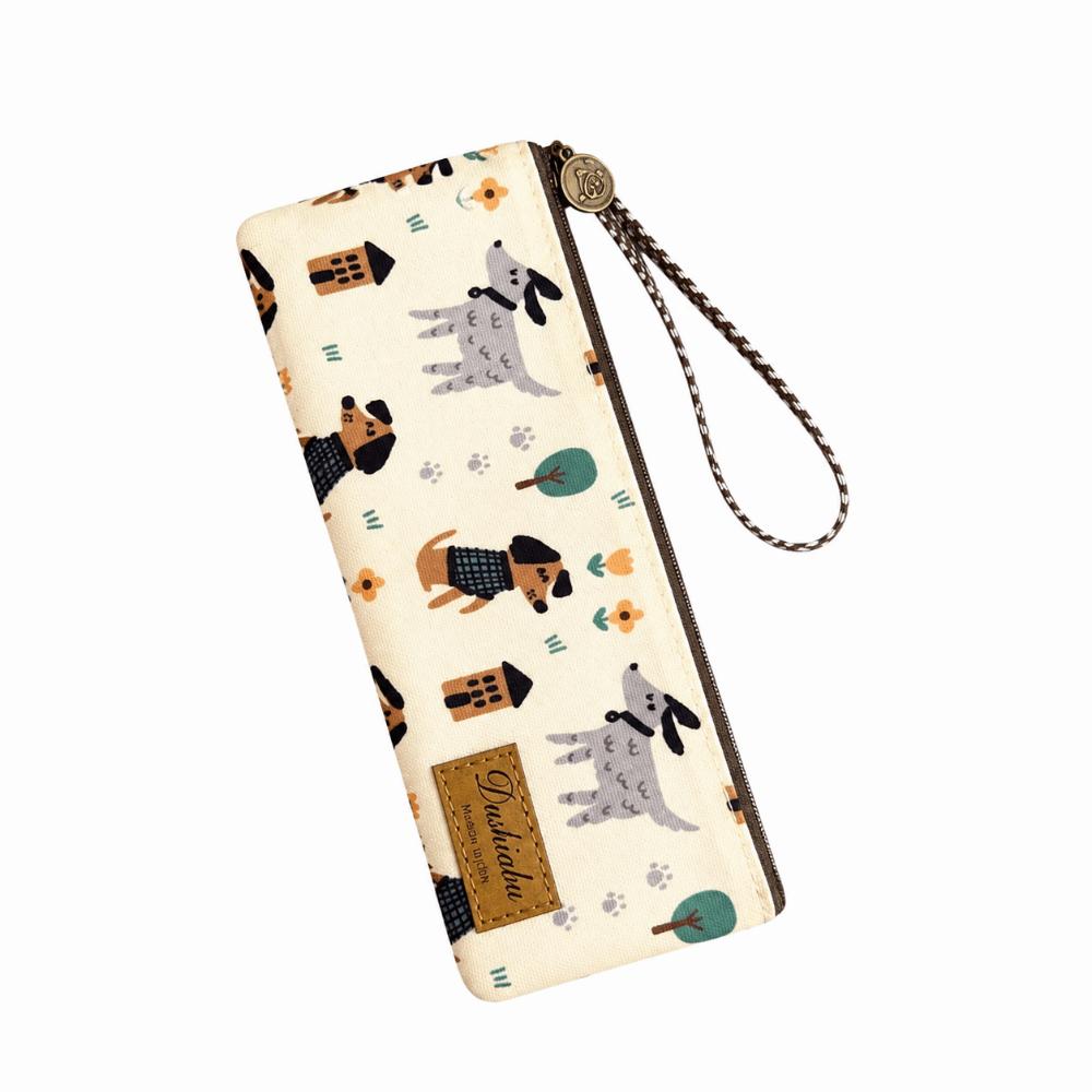 Zipper Closure Tableware Pouch Oxford Pen Bag New Paint Brush Bag Outdoor Travel