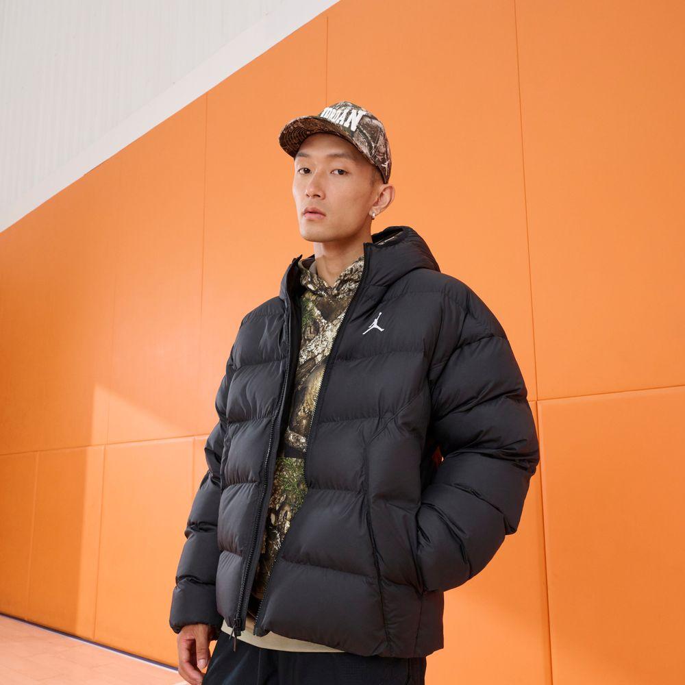 Jordan logo-detail padded jacket 3XL