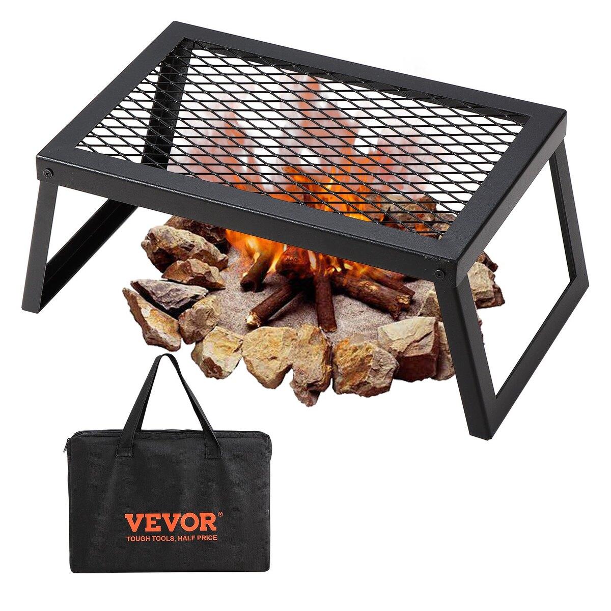Folding Campfire Grill Portable Camping Fire