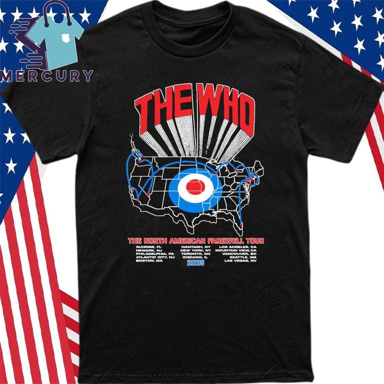 The Who The Song is Over Tour 2025 T-Shirt Unisex T-Shirt XXXL