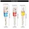 1/4in 3/8in 1/2in Stecknussadapter Schlagschrauber-Bits Sechskantschaft Bohrerbit Bohrerverlängerungsbit Stecknuss auf Bohrer Adapter