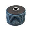 10 Pcs Premium Zirconia Grinding Wheel Flap Disc 4-1/2" × 7/8" Flap Disc 120Grit