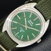 INDIAN VINTAGE HMT KOHINOOR HAND-WINDING MENS GREEN COLOR DIAL WATCH A440967-4 HT-a440967