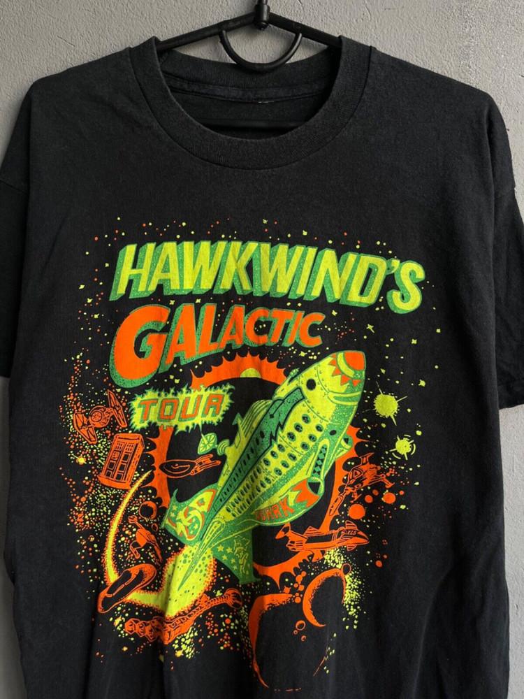 Hawkwind Band Galactic Tour Unisex T-Shirt S To 5XL UB261