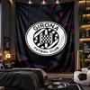 Wall Hanging Tapestry Girona FC Print Cloth for Living Room Bedroom Home Decor
