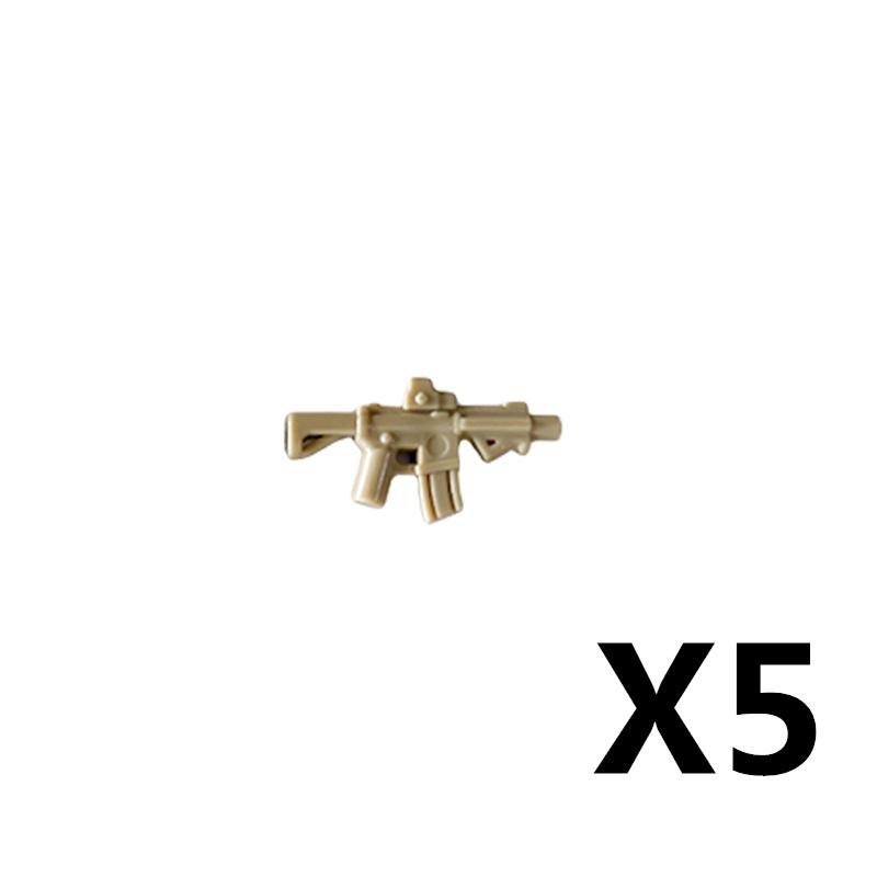 Military Soldiers Figures Weapons Building Blocks Accessories Two-color Guns Assault Sniper Rifles AK74 Rocket Launcher Toy Gift