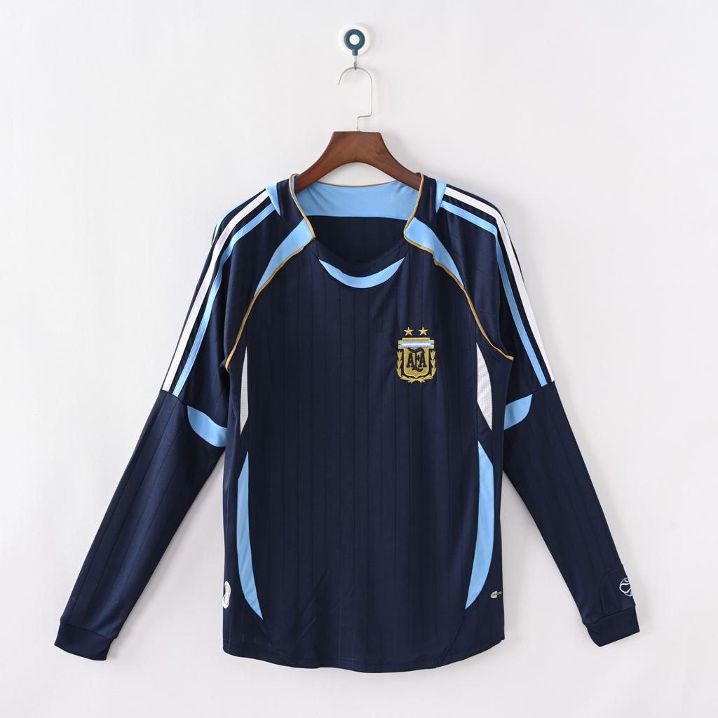 Long-sleeved Football Shirt Argentina Barcelona Inter Milan Arsenal Retro Club