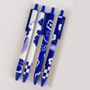 4Pcs Test Pens Clip Design Comfortable Grip Smooth Writing Quick Drying Black Ink 0.5mm Nib Cartoon Push Type Writing Pens for Office