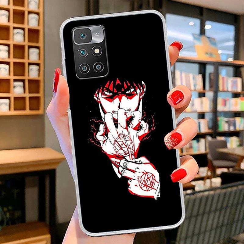 

Fullmetal Alchemist Anime Cover Phone Case For Xiaomi Poco F7 Ultra X7 X6 X5 Pro M7 Redmi 15C 15 13C 13 12C 12 10C 10 9A 9C 9T 9 Redmi 9A