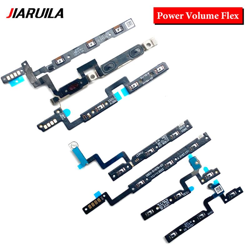 Power Switch On/Off Button Volume Control Key Button Flex Cable For Google Pixel 5 5A 6 6A 7 7A 8 9 Pro XL