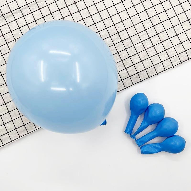 10 Inch Latex Matt Balloon Colorful Birthday Party Scene Decoration Balloon Wedding Celebration Prop Arrangement
