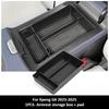 Für Xpeng G6 2023-2025 Türschlitz-Aufbewahrungsbox Mittelkonsolen-Schutzpolster ETC Organizer-Aufbewahrung Dekorative Autozubehörteile