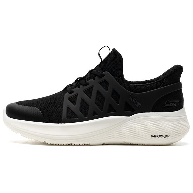 Skechers Слипоны Модные Универсальные Низкие Повседневные Кроссовки Мужские Черные 118308-BLK 39.5