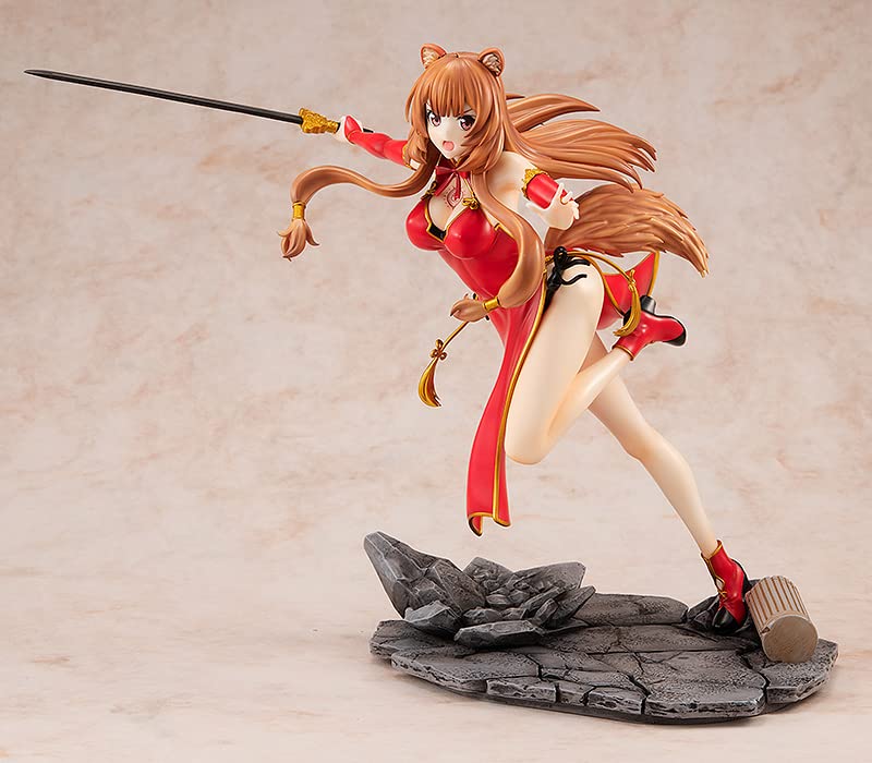 KDcolle The Rising of the Shield Hero Season 2 Raphtalia RED DRESS STYLE Scale Plastic Painted Finished Figure Ver. 1/7