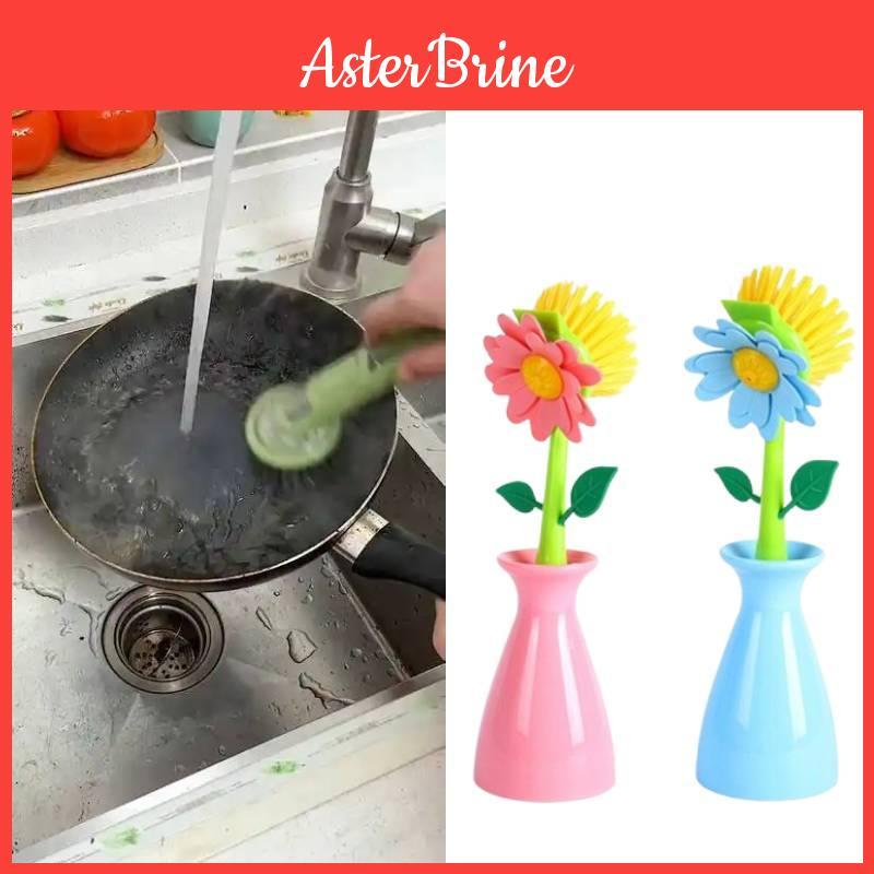 Spazzola Innovativa per la Pulizia della Cucina Design Antiaderente Per la Cura Senza Sforzo di Pentole e Piatti
