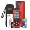 4-Channel K-Type Thermocouple Thermometer, -328 to 2502°F HVAC Thermometer with Color Dual Display, USB Data Export