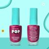 SUGAR POP Nagellack 10 Call Me Hot (Fuchsia Pink) | Trocknet in 45 Sekunden | Splitterfest | Glänzendes Finish, 10 ml
