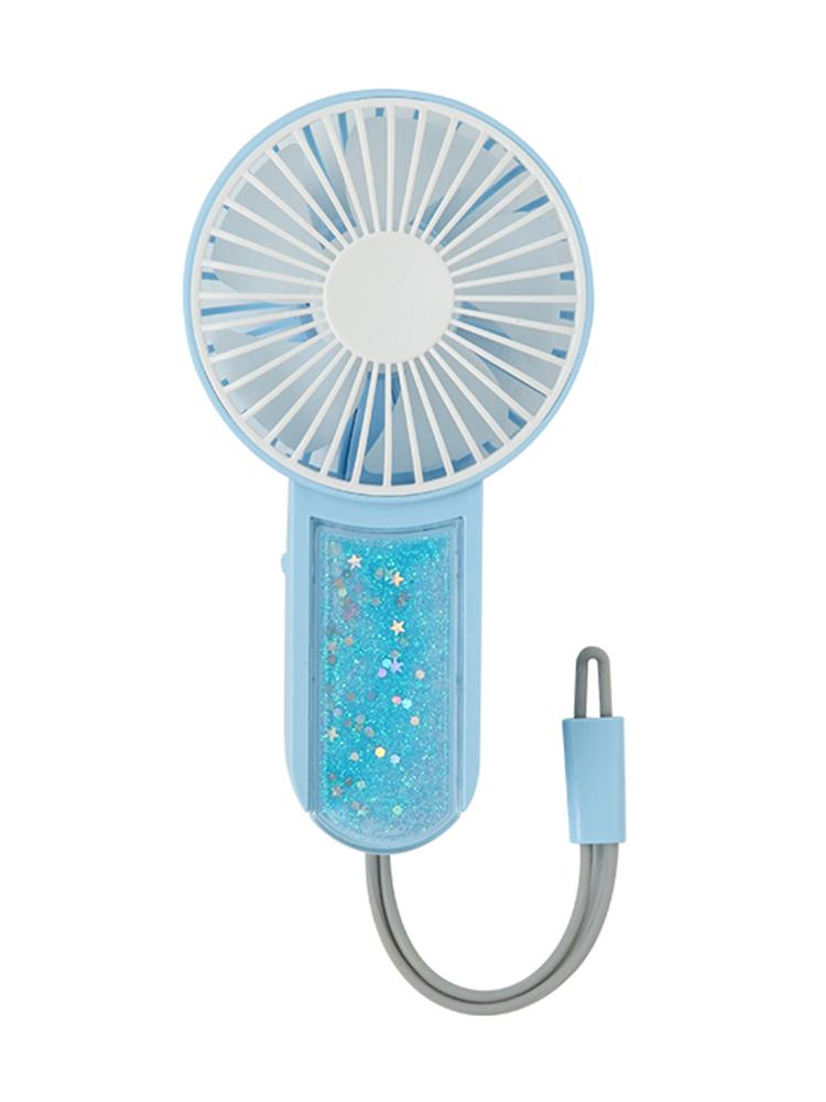 Rechargeable Handheld Mini Portable Fan Creative Small Fan Pocket Handheld Fan Charging Convenient Lantern Fan