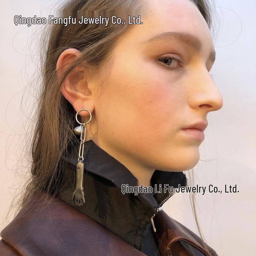 French Minimalist Teardrop U-Shaped Earrings - Runway Style