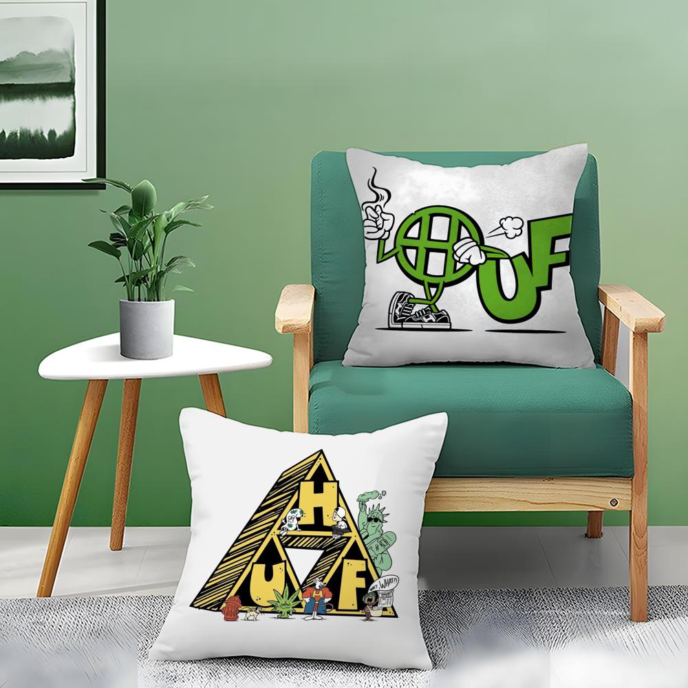 H-Huf Fashion Pillow Case Pattern Printed Pillowcase For Living Room Sofa Cushion Cover & Bedroom Decor