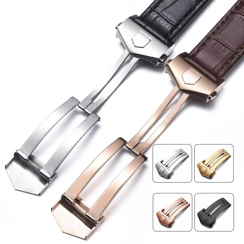 Genuine Leather Strap for Tag Heuer Watch Carrera Monaco Watch Belt Black Brown Bracelet Wristwatch Watchband 19mm 20mm 22mm