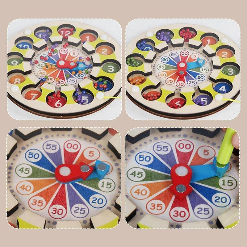 Wooden Magnetic Maze Puzzles | Counting And Sorting Toys - Magnetic Color Sorting Counting And Sorting Toys For Boys Girls Xinxi