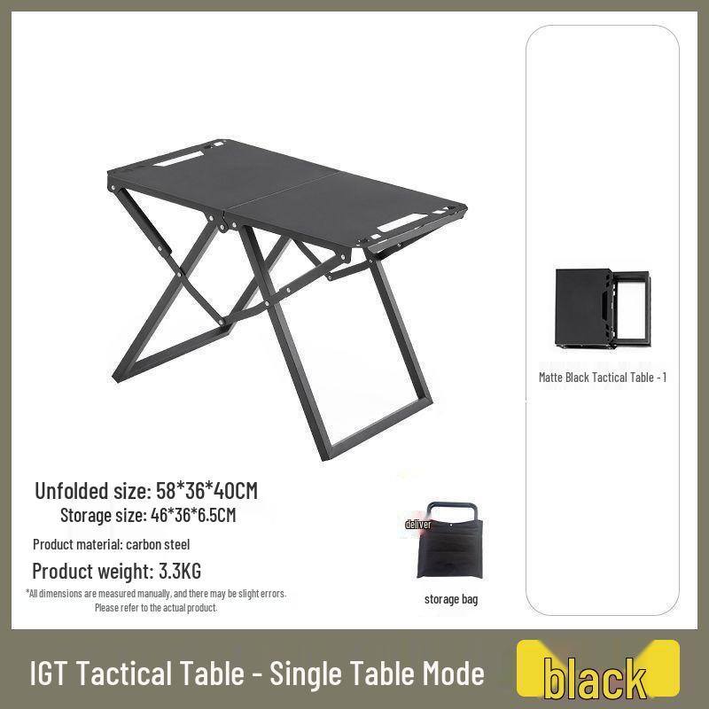 Portable Outdoor Folding Camping Table for Picnics and Travel