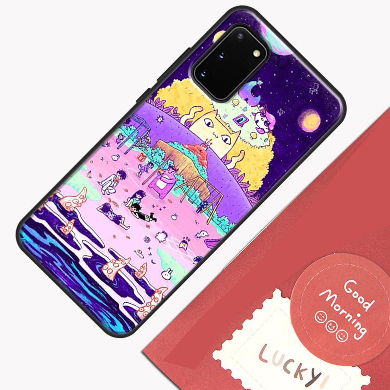 Omori Game Case For Samsung Galaxy S22 S21 S23 Ultra Note 20 S8 S9 S10 Note 10 Plus S20 FE Back Cover