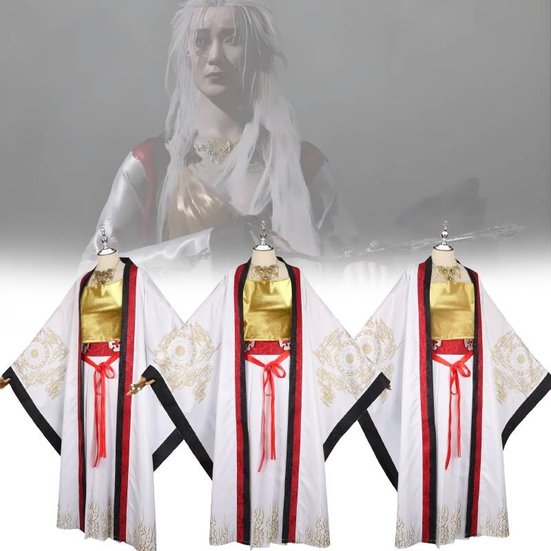 Black The Myth Wukong Cosplay Set Is The Same Costume Role Play Party Clothing