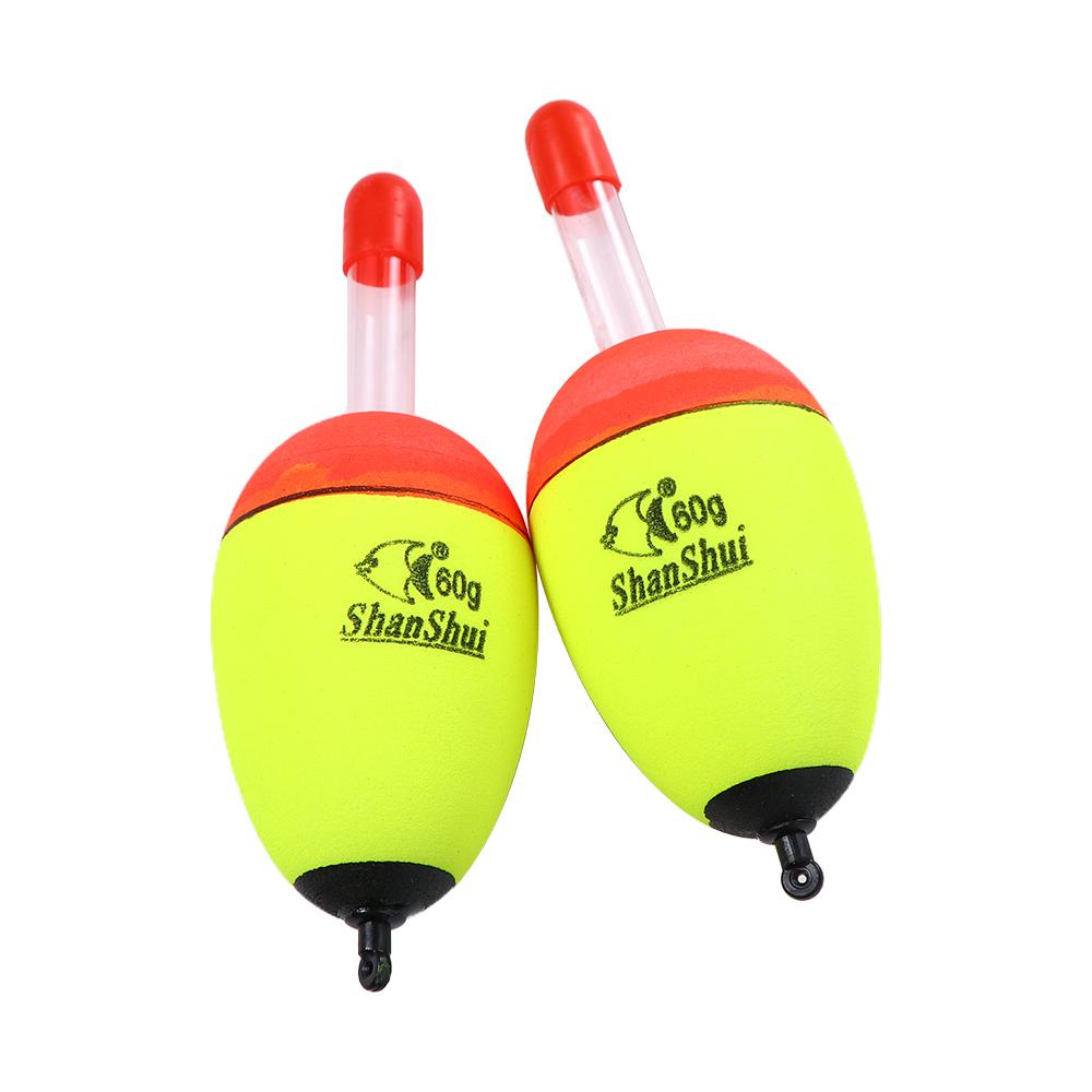Rock Fishing 5/8/10/15/20/30/40/50/60g Sea Fishing Float Fish Bait Float Light Stick Fishing Bobber Foam Float Fishing Float