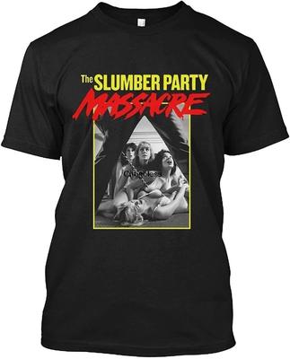 The Slumber Party Massacre Retro Movie T Shirt Gift Tee for Men