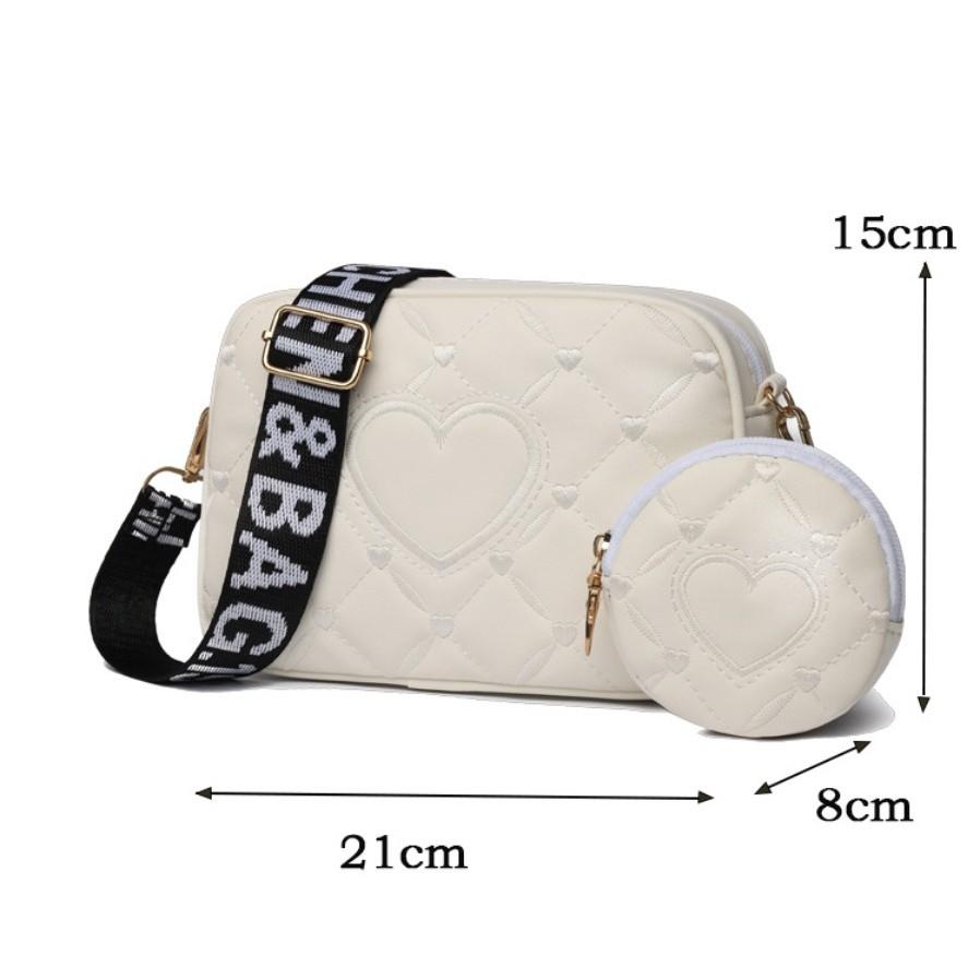 IELGY Trendy Small Square Bag Crossbody Female Bag