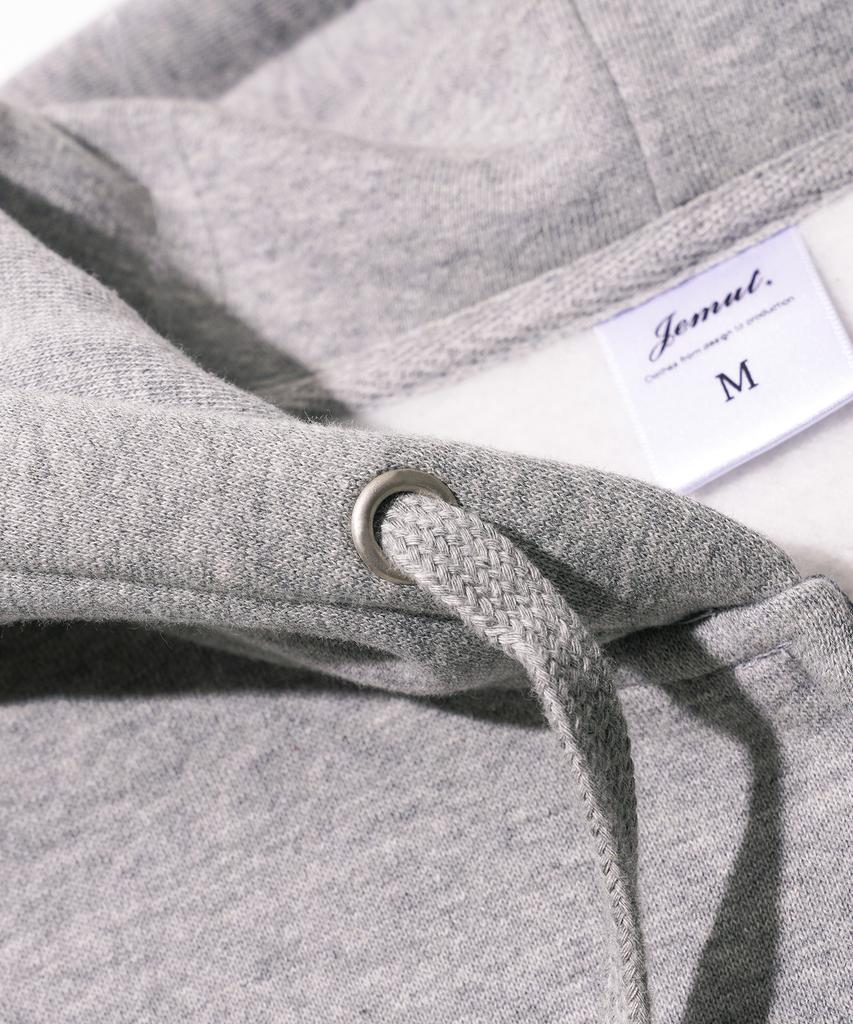 Jemut File Oversized Two-Way Zip-Up Hoodie (6 Types) Gray Kjhd2407