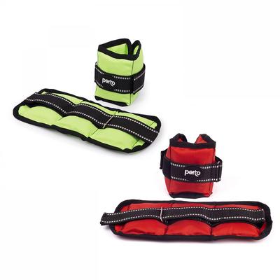 Weights PERTO Lime / Red 2 Pcs. (0.25 Kg - 3.0 Kg)