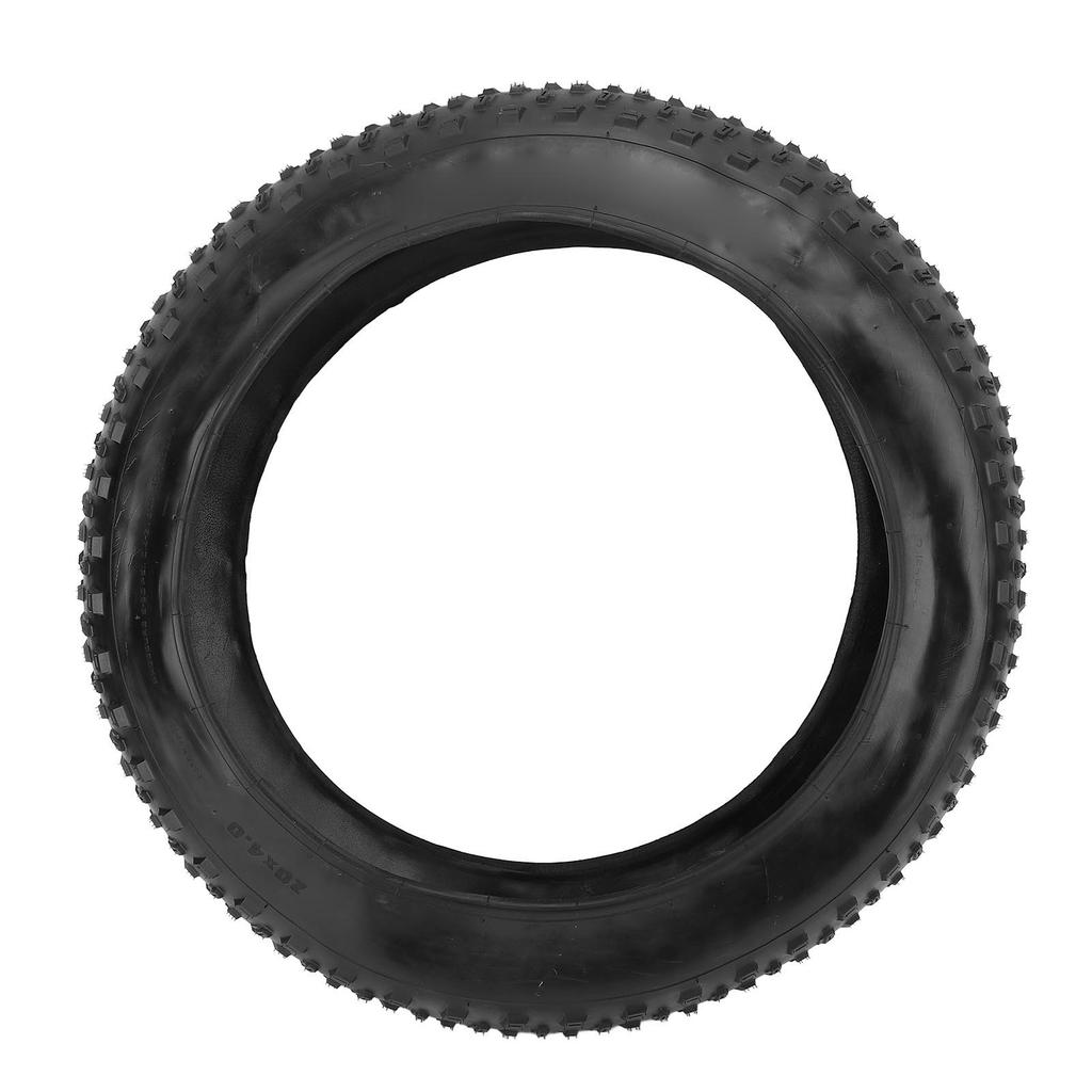 Pneumatico per Bicicletta 20x4 Pollici Pneumatici per Bici Pieghevole per Motoslitta Gomma Pieghevole Pneumatico di Ricambio per Bicicletta Nero