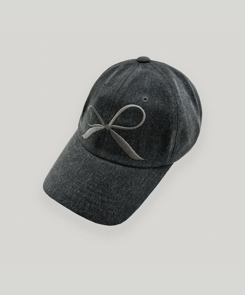 UBEIGE Ribbon Pigment Ball Cap (Charcoal)