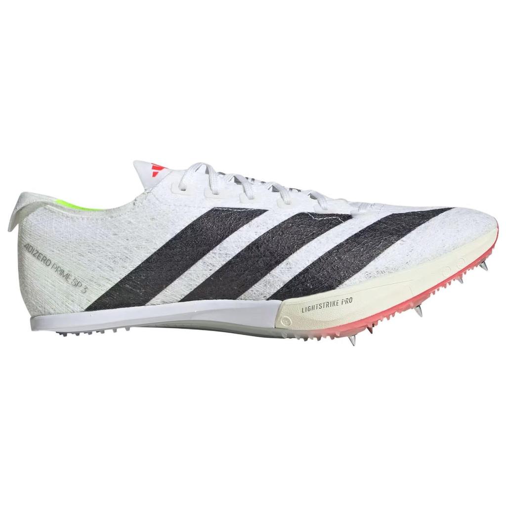 Adidas Adizero Prime Sp 3 Strung Comfortable Versatile Non-Slip Durable Functional Unisex Athletic Shoes Cloud-White Core-Black Clear-Red IH5801