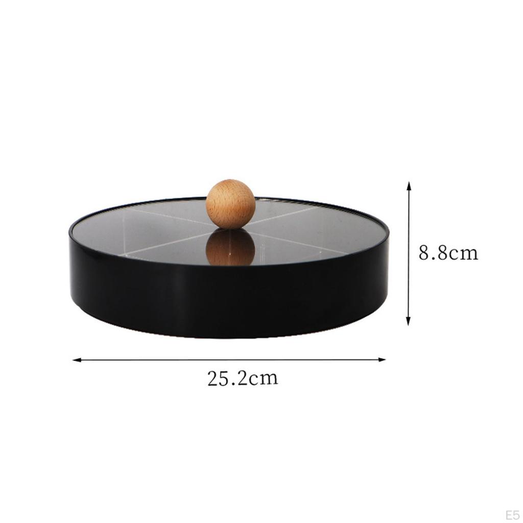 Candy Storage Box Multi Functional Accessories with Clear Lid Serving Trays Fruit Plate