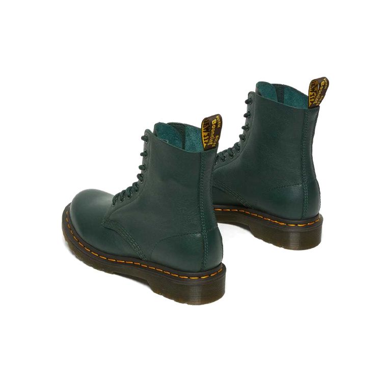 Dr. Martens 1460 Pascal Virginia Impermeabili Resistenti Stivaletti Corti Stivali Donna Verde Muschio 26902328