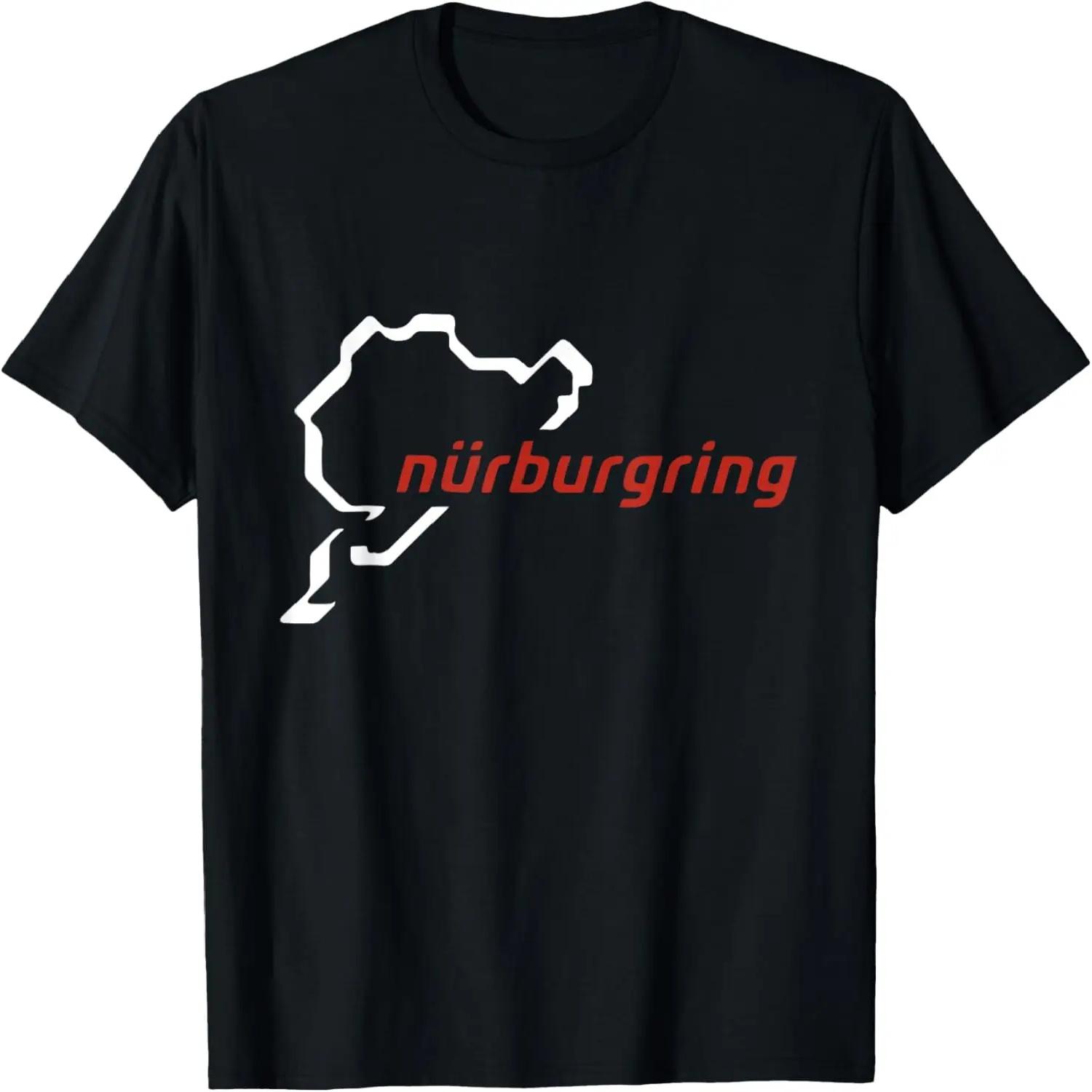 Nurburgring Nurburgring Day Track Map Graphic T-Shirt S чёрный