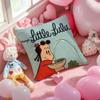 The Little L-Lulu Show Anime Cushion Cover Pattern Printed Pillowcase For Living Room Sofa Cushion Cover & Bedroom Decor