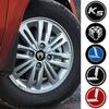 AIA1 4pcs 58MM Car Emblem Wheel Center Hub Caps Cover Accessories For KIA K3 K5 Rio Sportage Ceed 3 4 K5 Picanto Optima Sorento