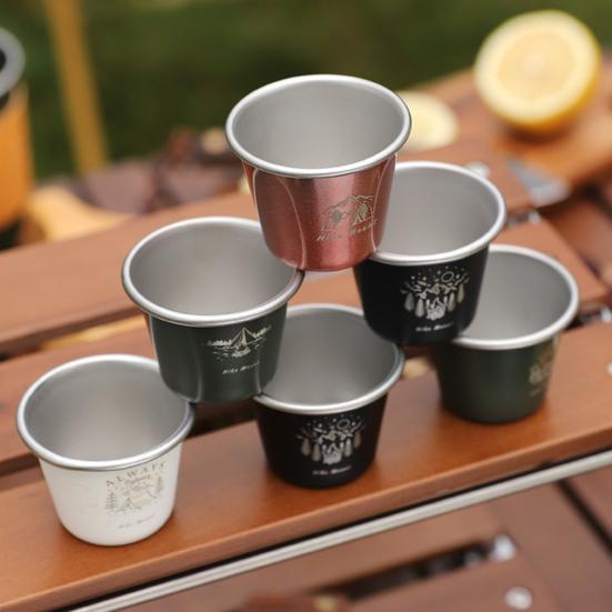 Stainless Steel Drinking Cup Heat-Resistant Rustproof Food Grade Dishwasher Safe Outdoor Camping Beer Tea Cup Coffee Mug