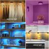 Battery Operated Puck Lights with Remote LED Under Cabinet Lighting Wireless Stick on Lights Color Changing Timer Tap Lights for Cabinets Shelves