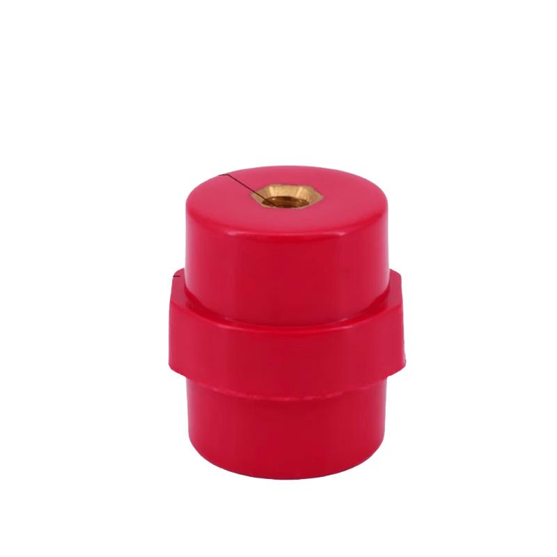 Miling Roter Niederspannungs-Spindelisolatorpfosten (10er-Pack)
